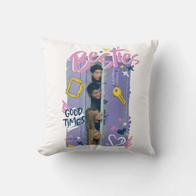 Cojín Decorativo FRIENDS™ | Mejores Amigas (Anverso)