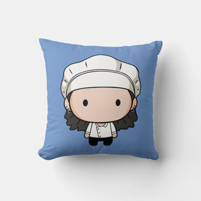 Cojín Decorativo FRIENDS™ | Monica Chibi (Anverso)