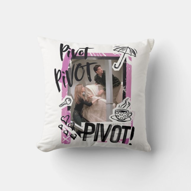 Cojín Decorativo FRIENDS™ | Pivot Pivot PIVOT! (Anverso)