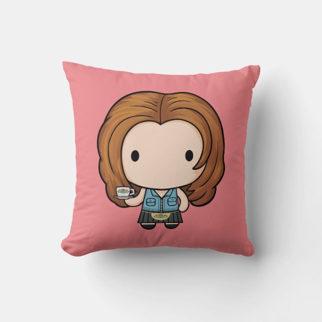 Cojín Decorativo FRIENDS™ | Rachel Chibi (Anverso)