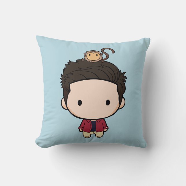 Cojín Decorativo FRIENDS™ | Ross Chibi (Anverso)