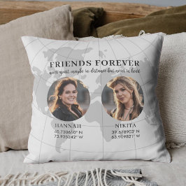 Cojín Decorativo Friendship Long Distance Photo Keepsake