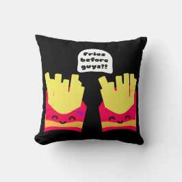 Cojín Decorativo ¡Fries Antes Que Los Chicos!