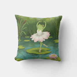 Cojín Decorativo Frog Ballerina Pillow