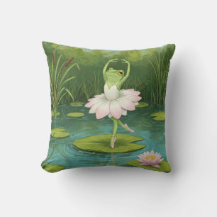 Cojín Decorativo Frog Ballerina Pillow