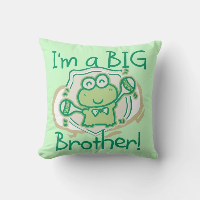 Cojín Decorativo Frog Big Brother (Anverso)
