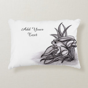 Cojín Decorativo Froggy , Agrega tu texto