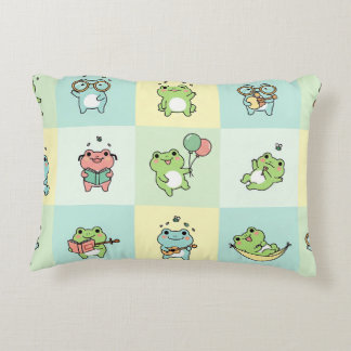 Cojín Decorativo Frogs with Tiny Hobbies