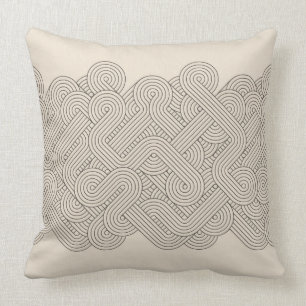 Cojín Decorativo Frontera abstracta