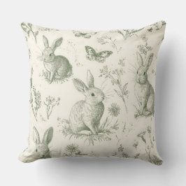 Cojín Decorativo Frühlingszauber für dein Zuhause – Häschen 🐰