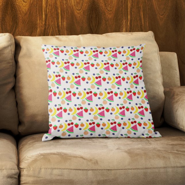 Cojín Decorativo Fruit Two-Tti Frutti Segundo Cumpleaños (Subido por el creador)