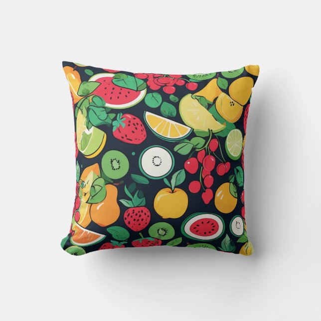 Cojín Decorativo fruits Pillow Cushion (Anverso)