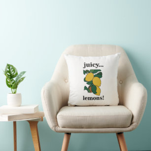 Cojín Decorativo Fruta cítrica de limón Verano