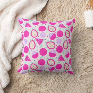 Cojín Decorativo Fruta de Dragen rosa