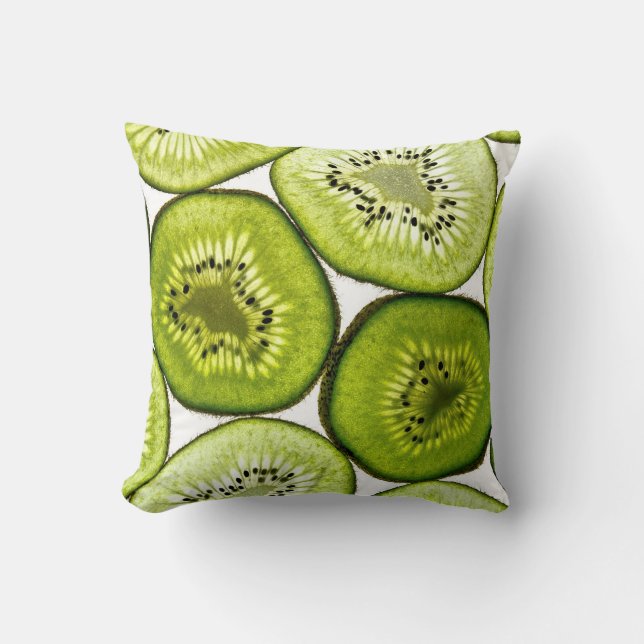 Cojín Decorativo Fruta de kiwi (Anverso)