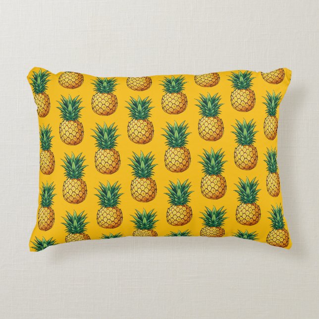 Cojín Decorativo Fruta de piña (Anverso)