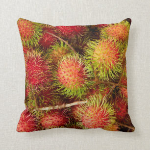 Cojín Decorativo Fruta Rambutan en el mercado Can Duoc