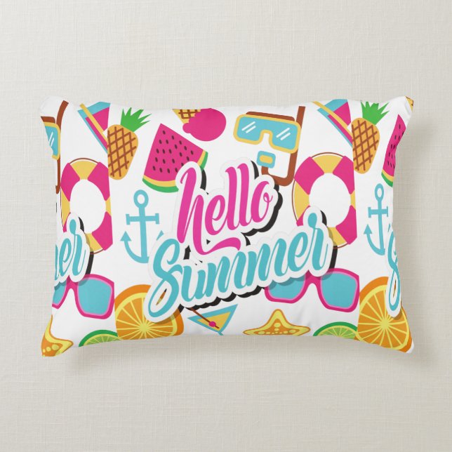 Cojín Decorativo Frutas personalizados (Anverso)