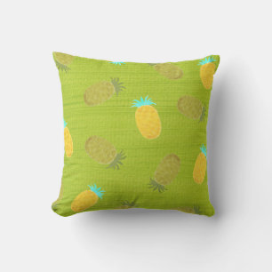 Cojín Decorativo Frutas Tropicales de Verano Kiwi Verde