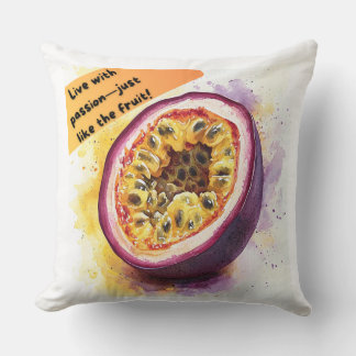 Cojín Decorativo Fruto divertido y motivacional de la fruta