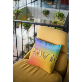 Cojín Decorativo Frutos de amor de la fe cristiana del espíritu de 