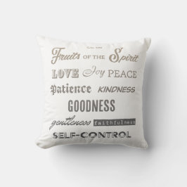 Cojín Decorativo Frutos del espíritu