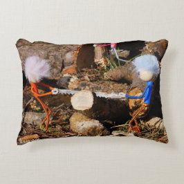 Cojín Decorativo Fubby's die hout zagen.
