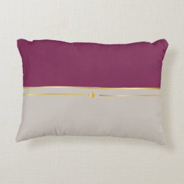 Cojín Decorativo Fuchsia & Taupe Haven