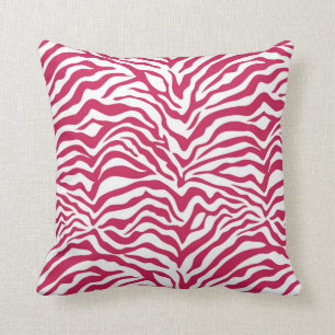 Cojín Decorativo Fuchsia Zebra Stripe
