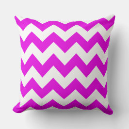 Cojín Decorativo Fuchsia Zig Zag Pillow a rayas