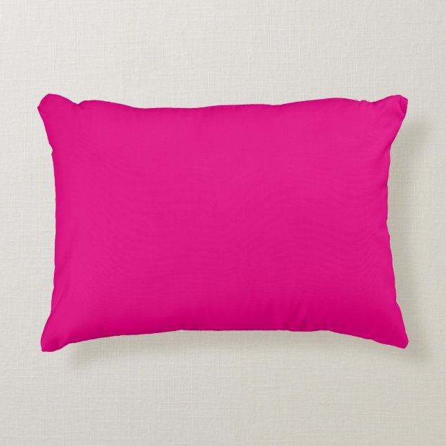 Cojín Decorativo “Fucsia brillante” (Anverso)