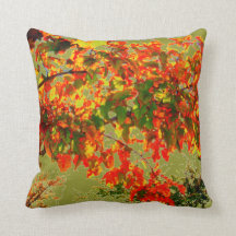 Cojín decorativo 'Fuego de Otoño'