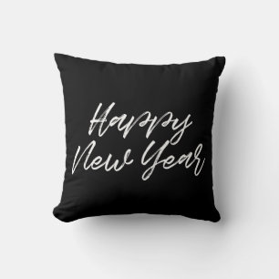 Cojín Decorativo Fuente blanca moderna de Año Nuevo