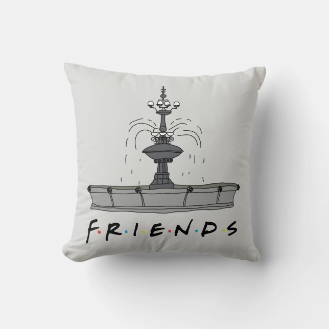 Cojín Decorativo Fuente de FRIENDS™ (Anverso)