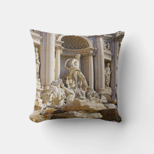 Cojín Decorativo Fuente de Trevi Roma Fotografía