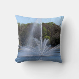 Cojín Decorativo Fuente En Un Lago