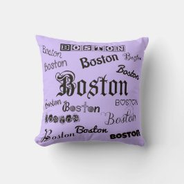 Cojín Decorativo Fuentes de Boston en Lavender
