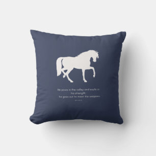 Cojín Decorativo Fuerte como un caballo