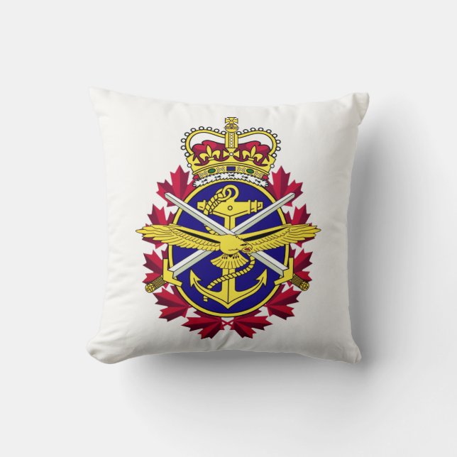 Cojín Decorativo Fuerzas Armadas de Canadá (Anverso)