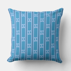 Cojín Decorativo Fun and Fancy Blue Pretzel