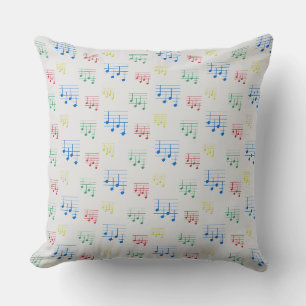Cojín Decorativo Fun and Fancy Ukulele Tuning Song Music Note