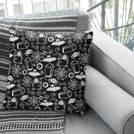 Cojín Decorativo Fun Bat Pattern for Halloween