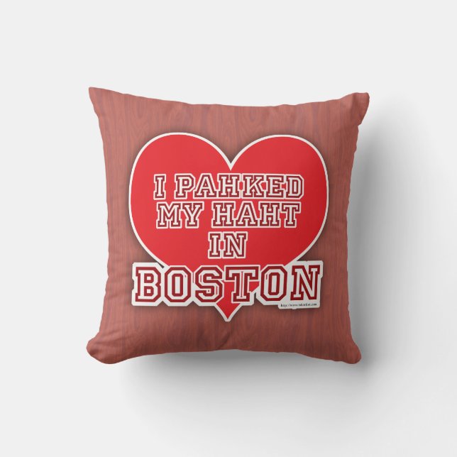 Cojín Decorativo Fun Guay Park My Heart in Boston Home (Anverso)