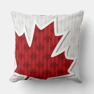 Cojín Decorativo Fun patriótico Canada Maple Leaf