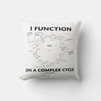 Cojín Decorativo Funciono Con Un Humor Ciclista Complejo De Krebs