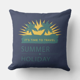 Cojín Decorativo Funda para laptop vintage de verano retro soleado