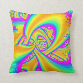 Cojín Decorativo Funkidelic Dicroic Fused Glass Fractal