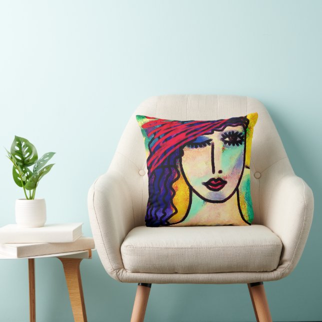 Cojín Decorativo Funky Abstract Art (Silla)