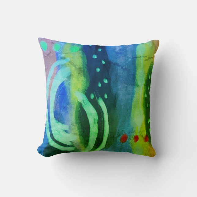 Cojín Decorativo Funky Abstract Art (Anverso)