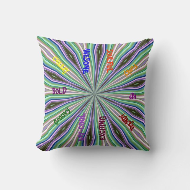 Cojín Decorativo Funky Design Pillow (Anverso)